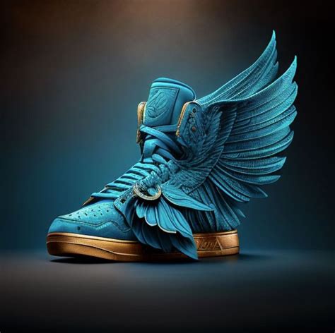 winged shoes